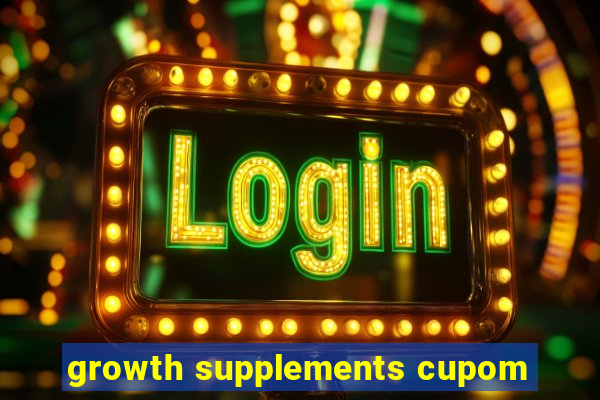 growth supplements cupom